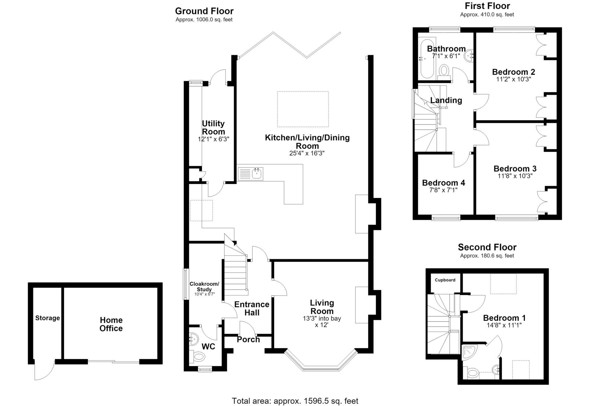 Hemdean Road, Caversham floorplan