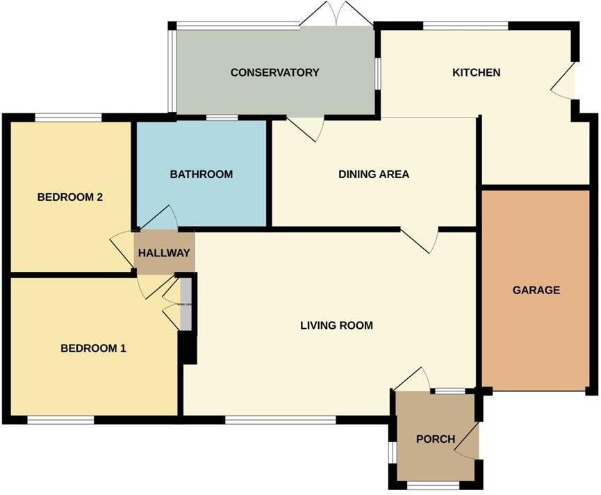 Kingsway, Bourne floorplan