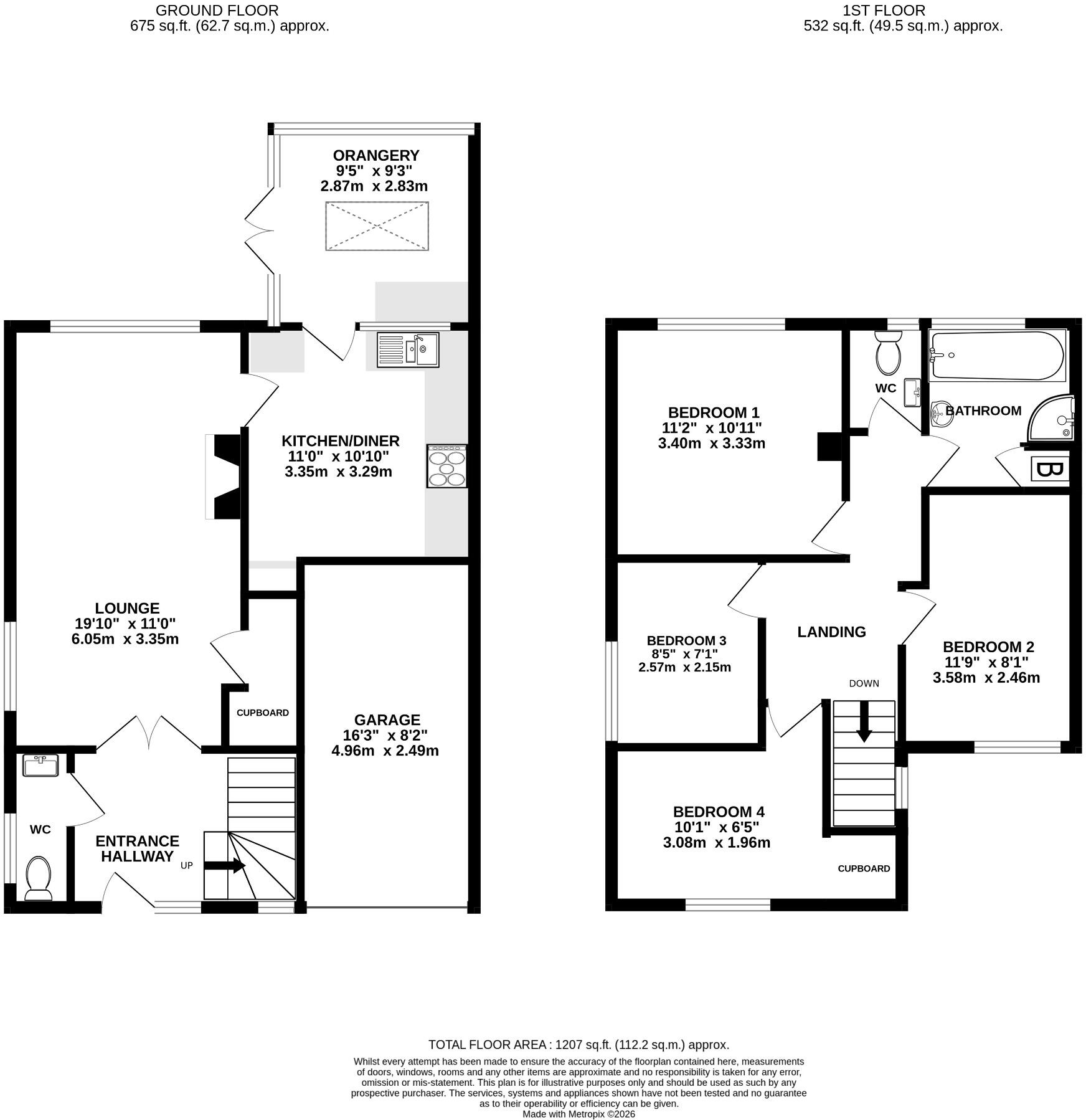 Beaumont Rise, Fareham floorplan