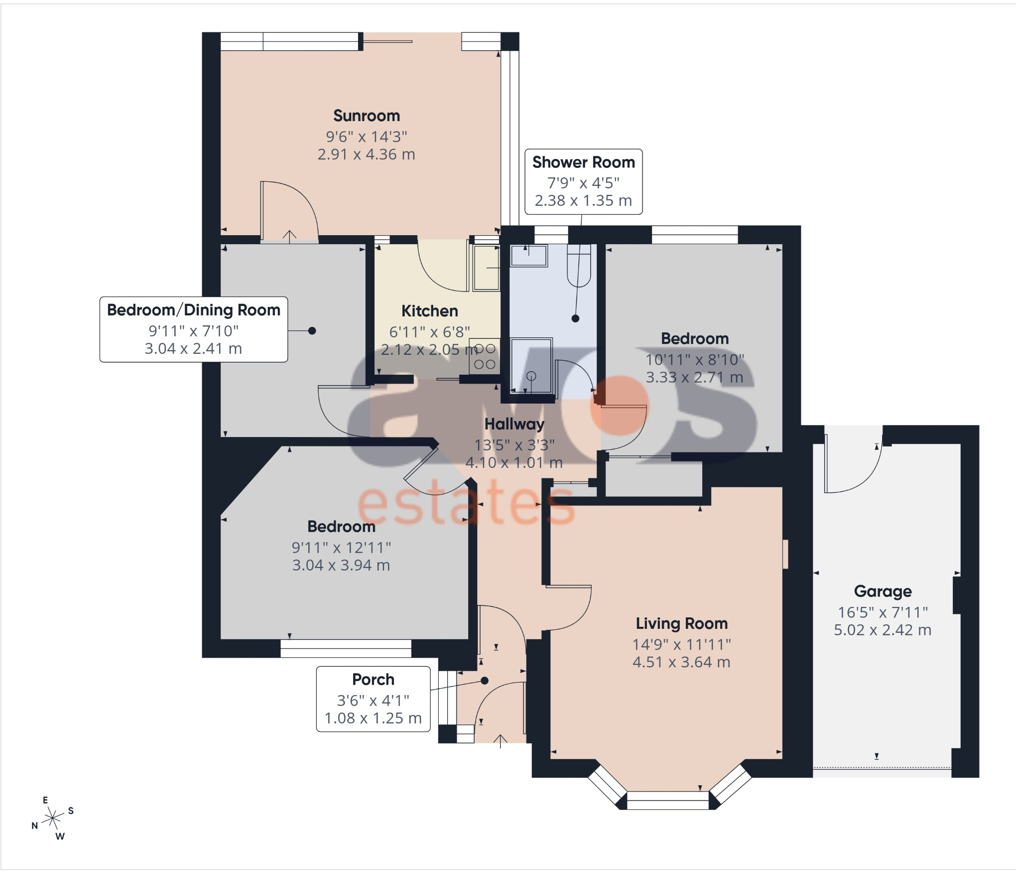 Grange Gardens, Rayleigh, Essex, SS6 9BD floorplan