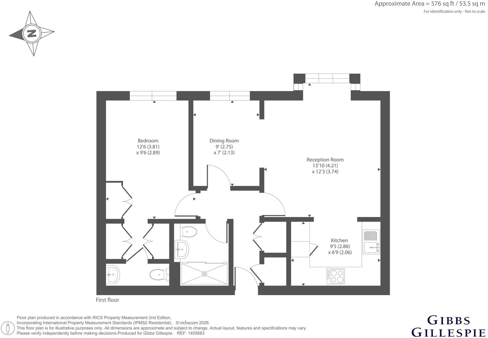 Pembroke Lodge, Du Cros Drive, Stanmore floorplan