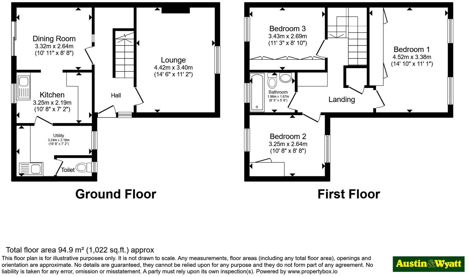 Stirling Close, Totton, Southampton, Hampshire, SO40 floorplan