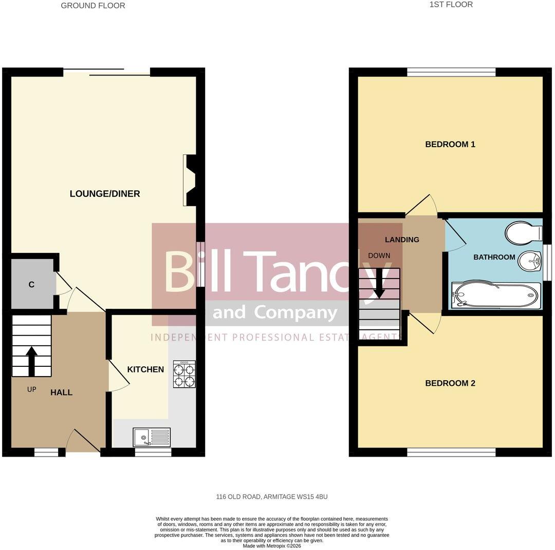 Old Road, Armitage, Rugeley, WS15 floorplan