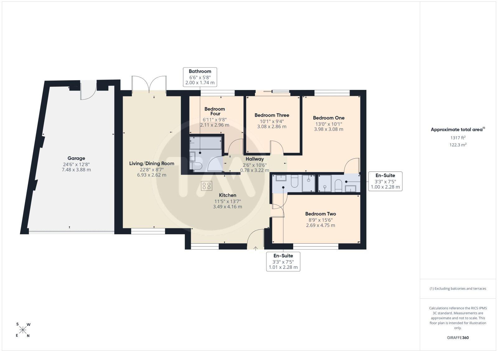 Chesham Road, Sawtry, Huntingdon, Cambridgeshire, PE28 floorplan