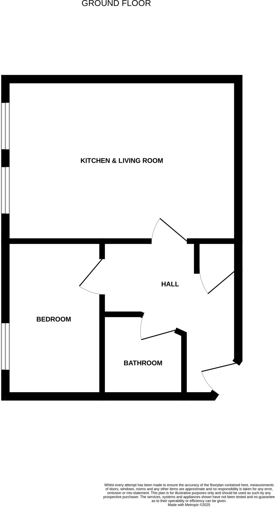 Flat 3, Anderson Court, Sullart Street, Cockermouth, Cumbria floorplan