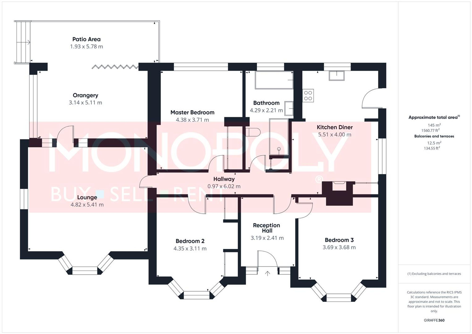 Upper Denbigh Road, St. Asaph, LL17 floorplan