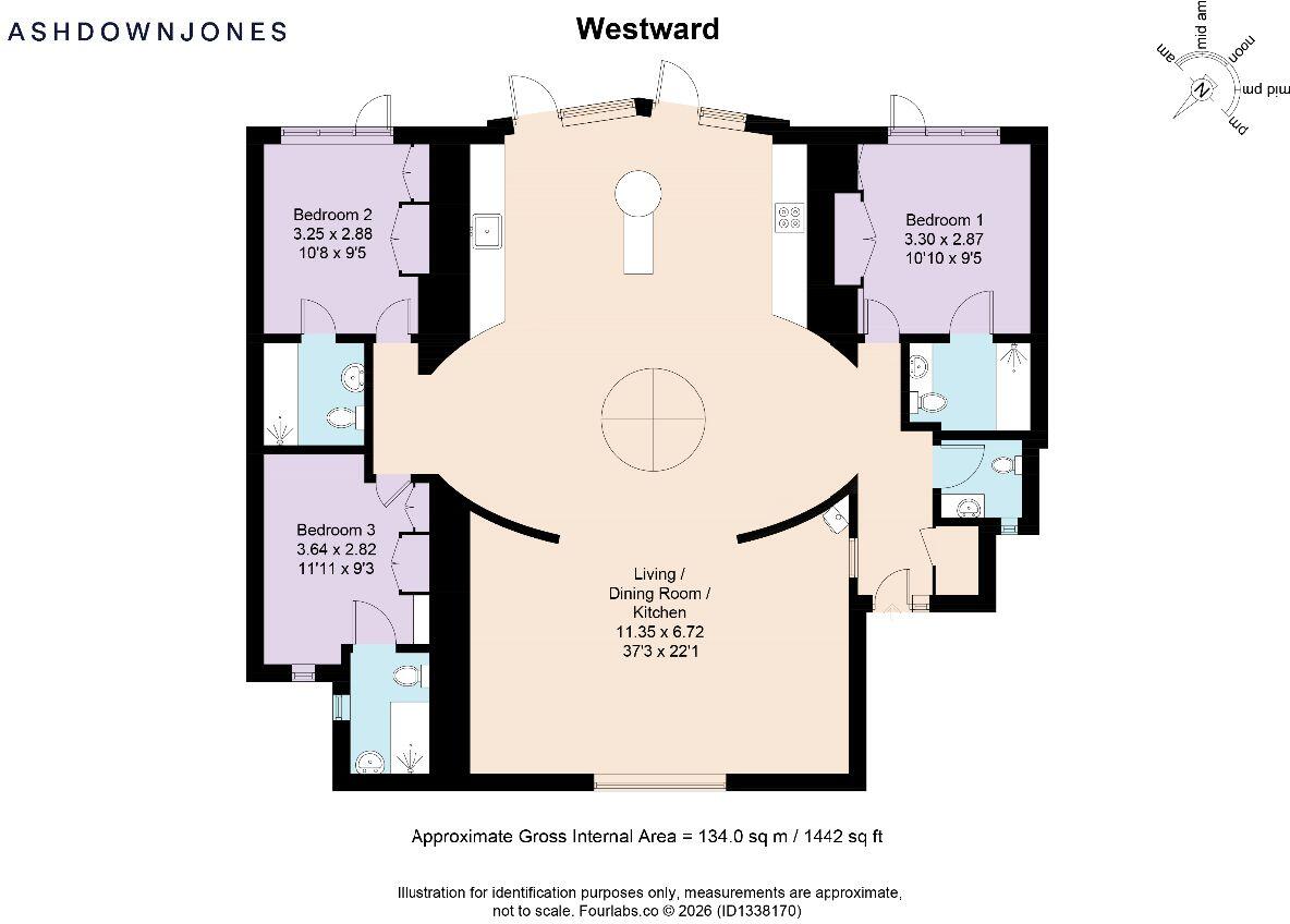 Westward, Ayside, Grange-over-Sands, LA11 6HY floorplan