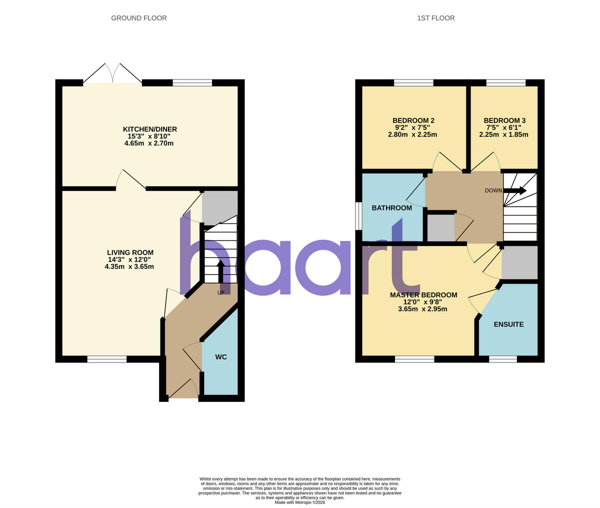 Sandfield Road, Radford floorplan