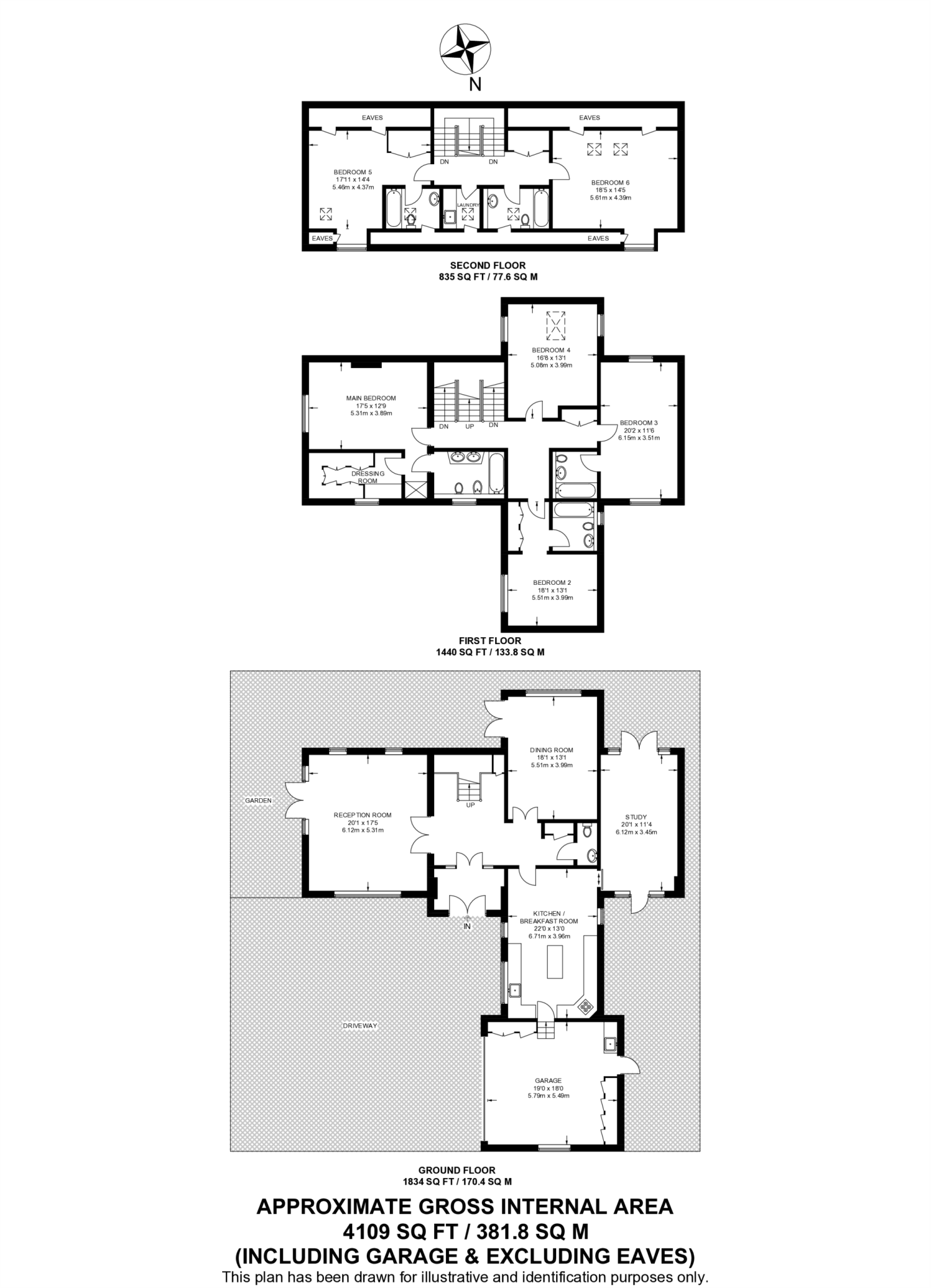 Bathgate Road, Wimbledon Common, London, SW19 floorplan