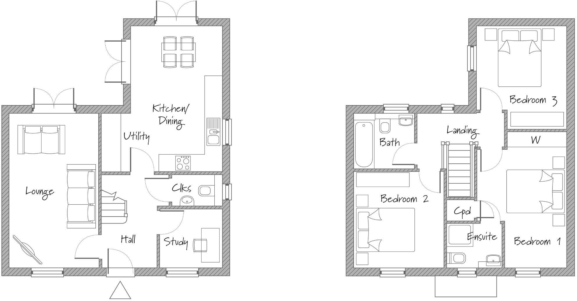 Portus Lane, 
Dunholme, 
Lincoln, 
Lincolnshire, 
LN2 3TA floorplan