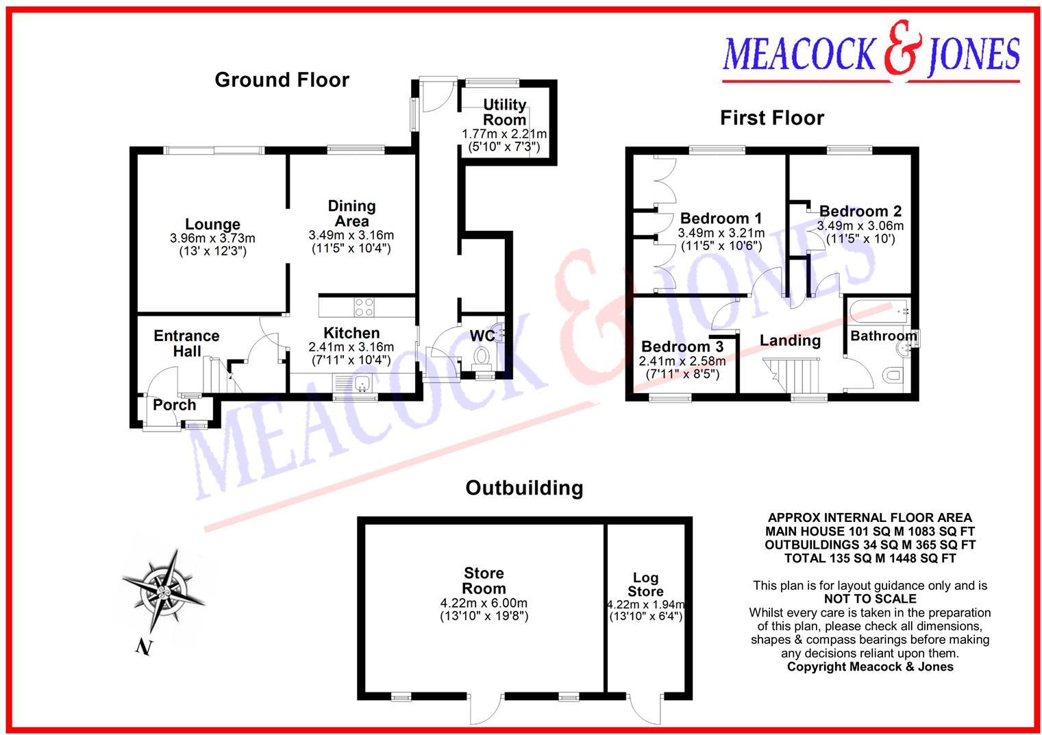 Elizabeth Road, Pilgrims Hatch, Brentwood floorplan