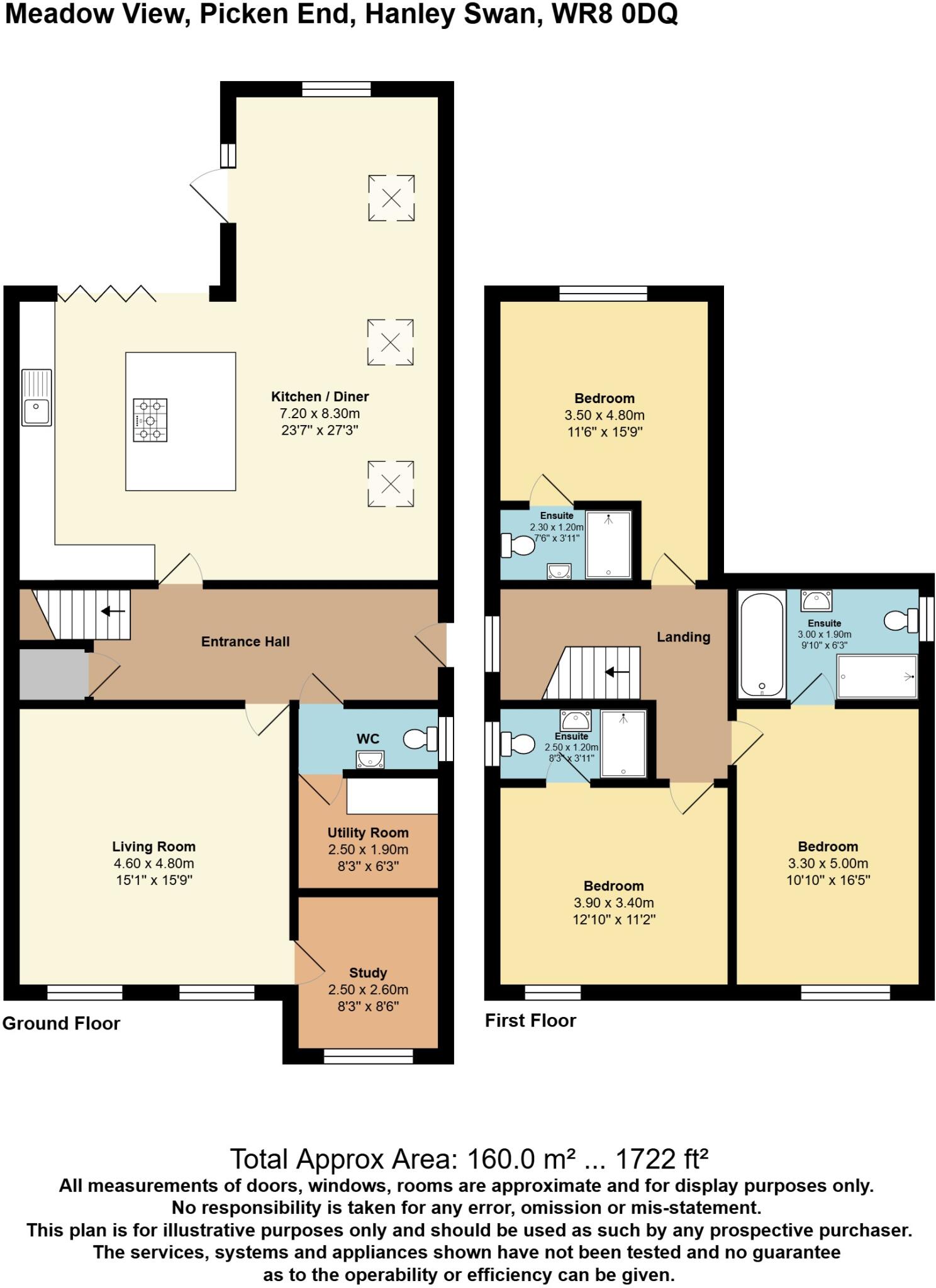Picken End, Hanley Swan, Worcester, Worcestershire, WR8 floorplan