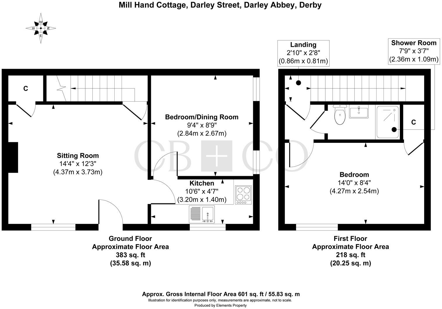 Darley Street, Darley Abbey, Derby floorplan