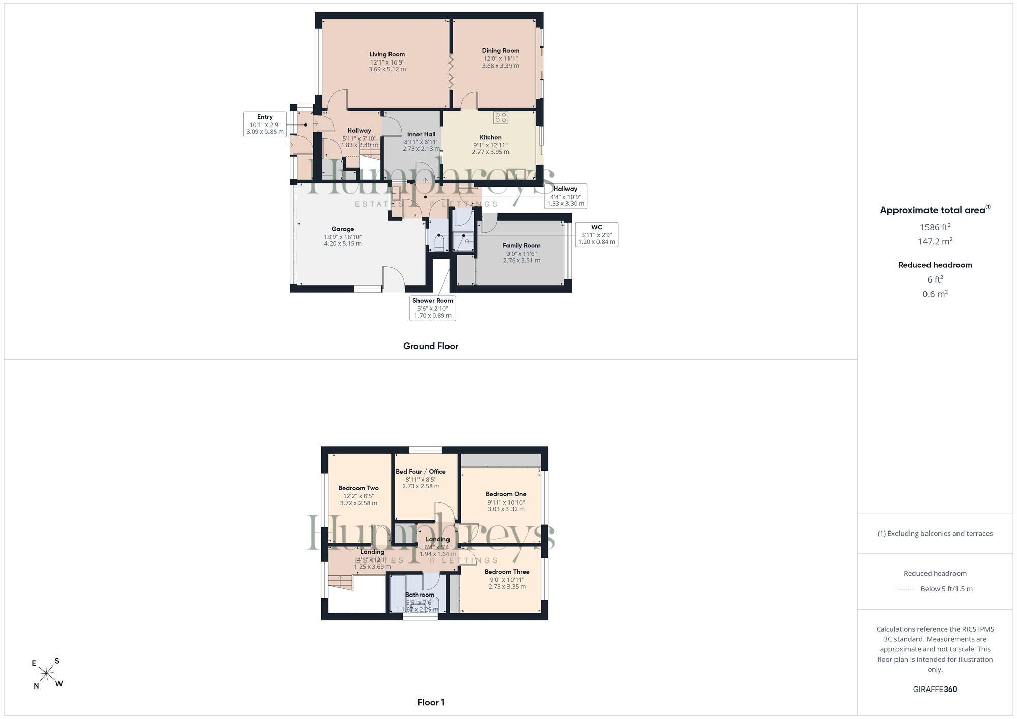 Cotebrook Drive, Upton, CH2 floorplan