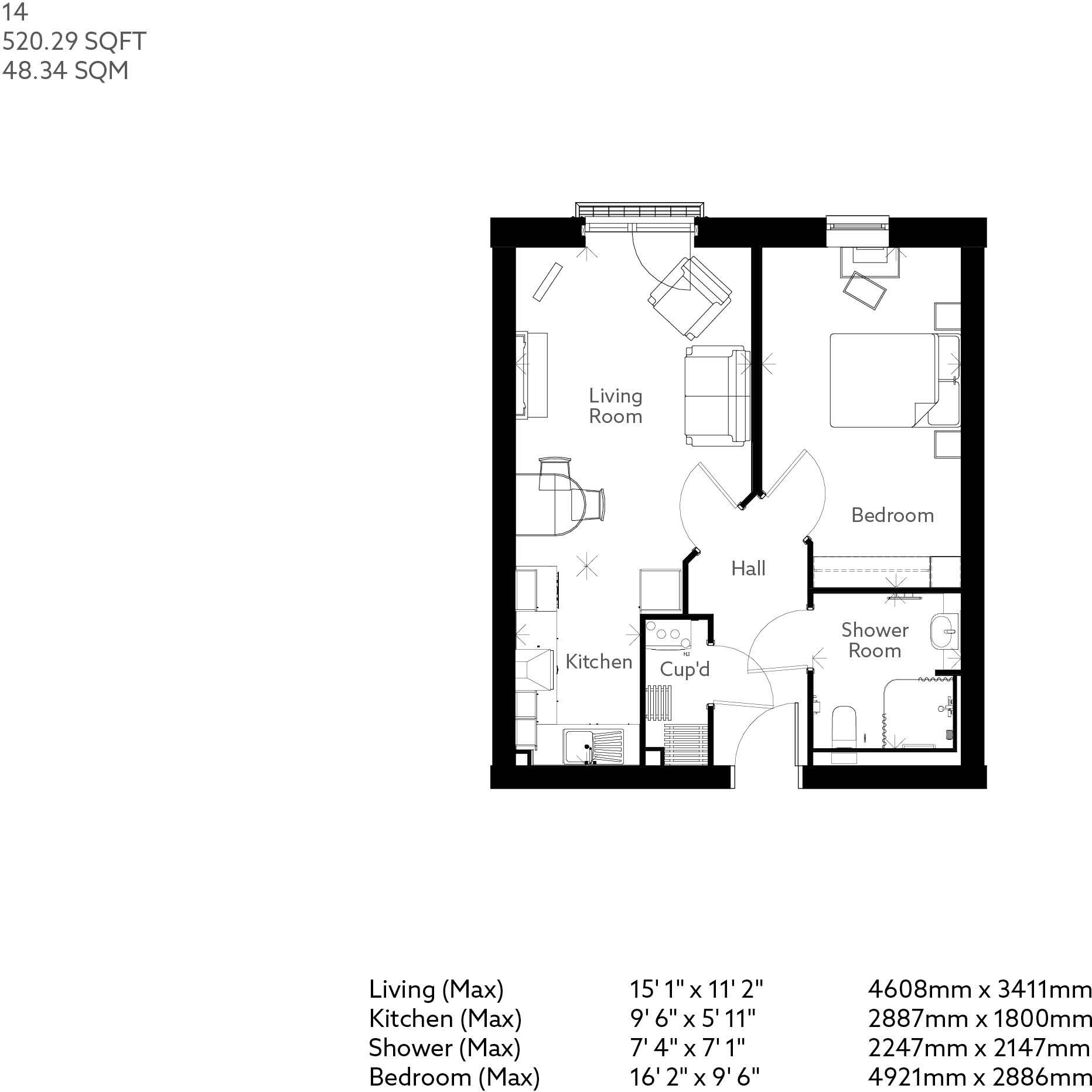 LESTER ROAD,
Aylesbury,
HP20 floorplan