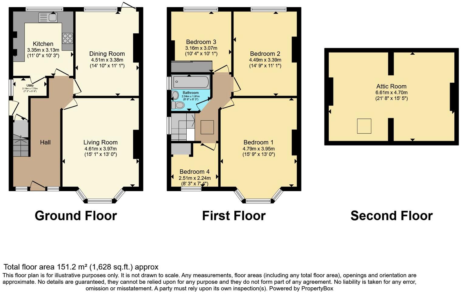 Elmsmere Road, Didsbury, Manchester, Greater Manchester, M20 floorplan