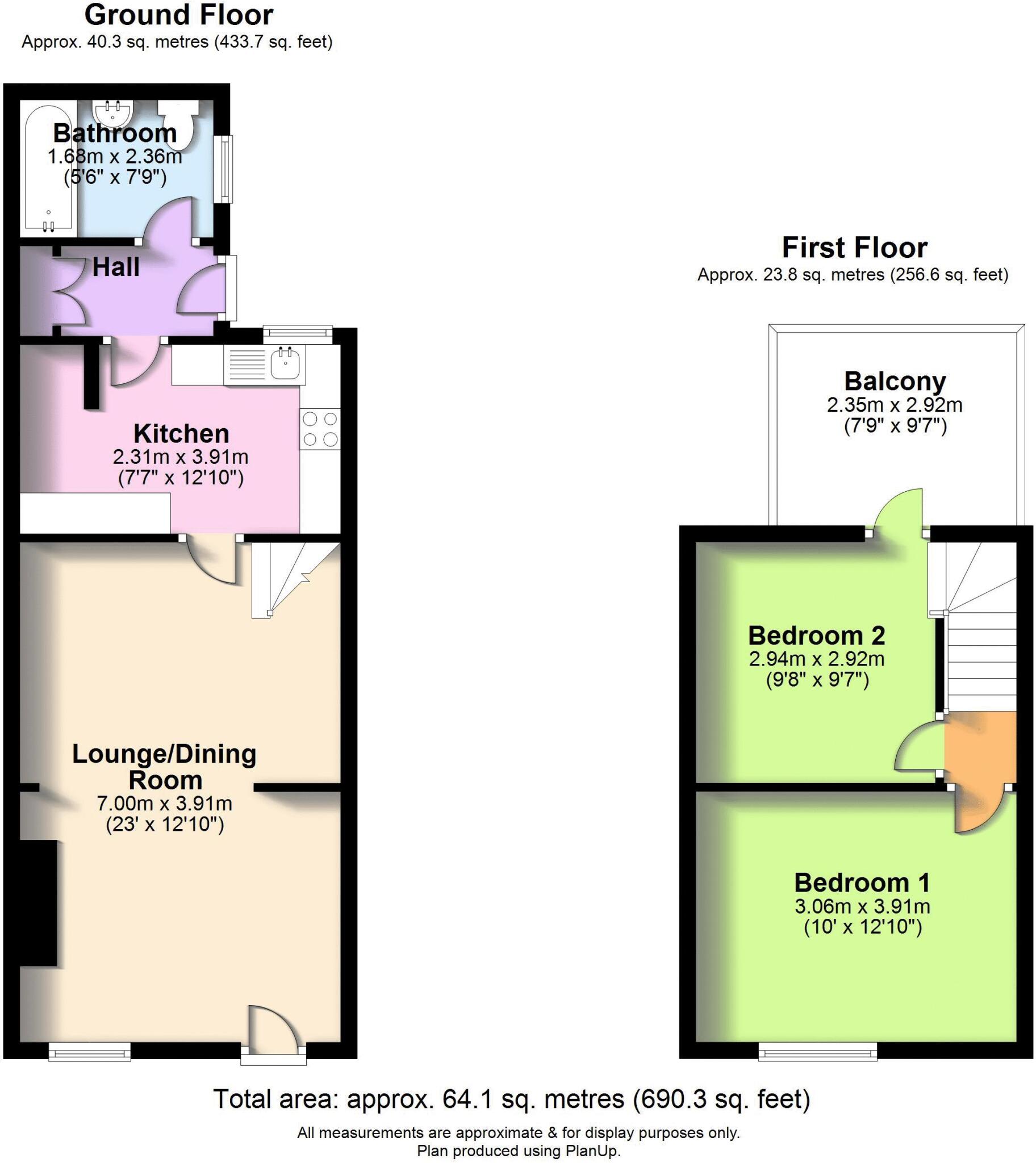 Park Avenue, Oswestry floorplan