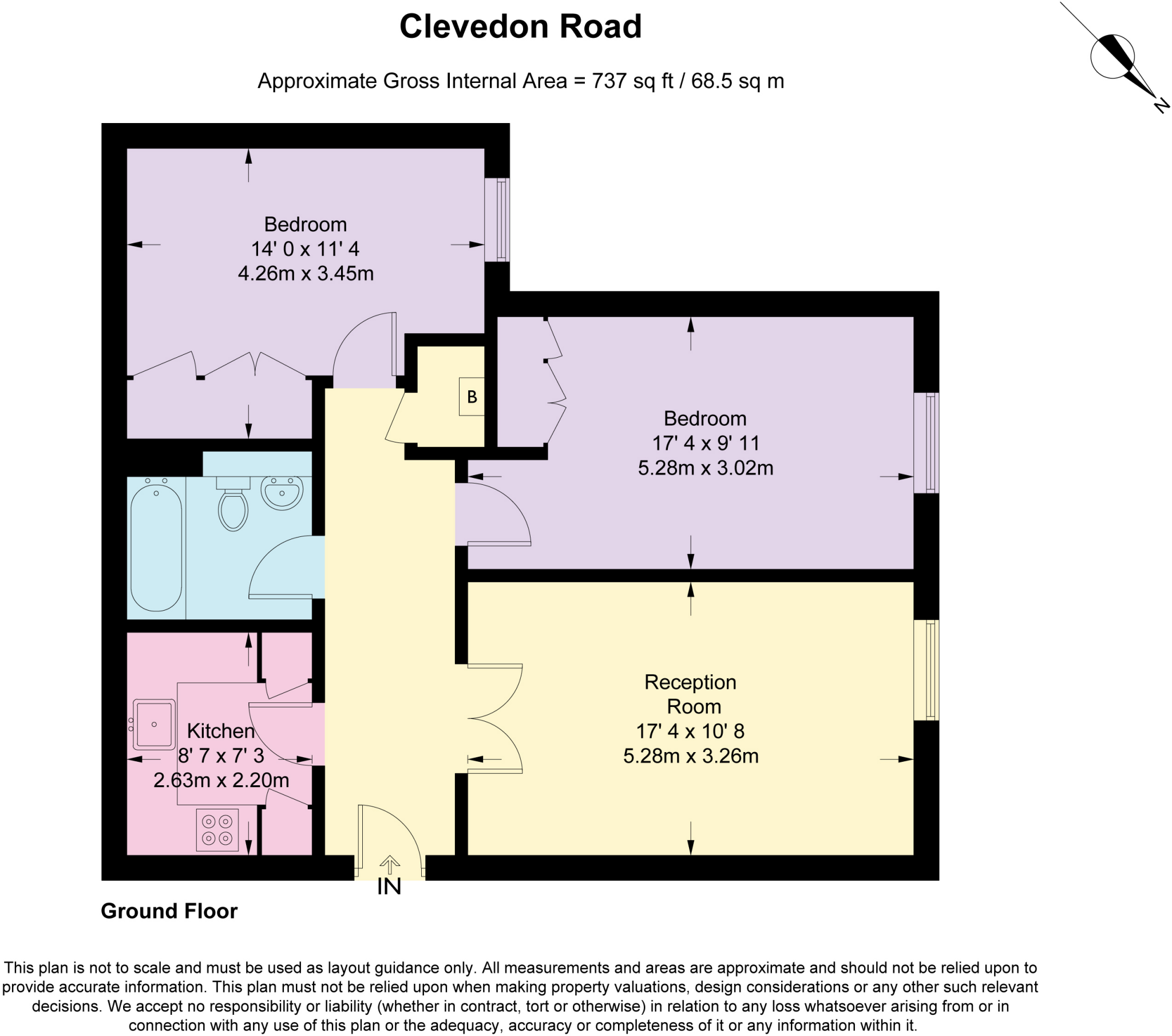 Clevedon Road, Twickenham TW1 floorplan