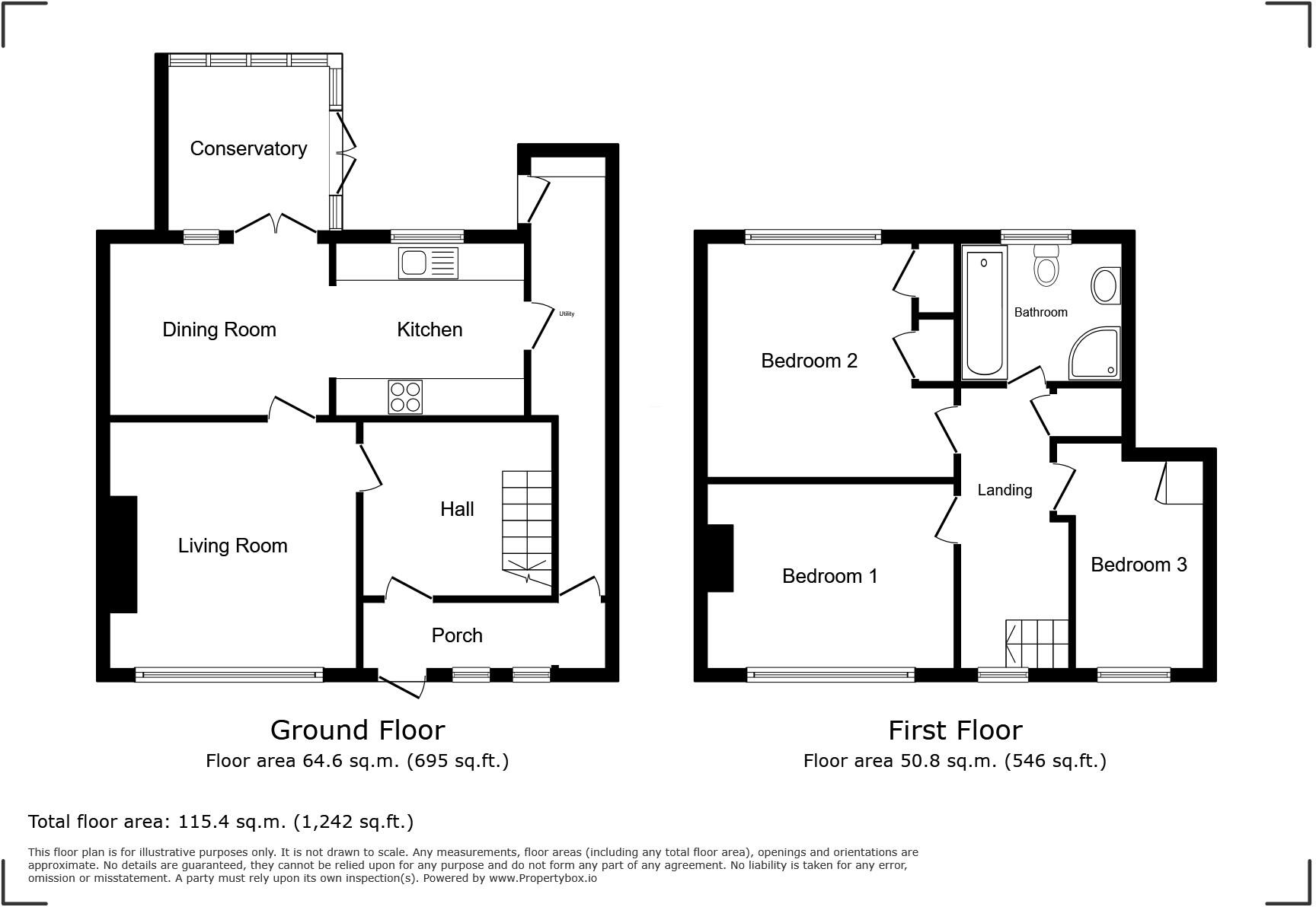 Northumberland Road, Newport, Isle of Wight floorplan