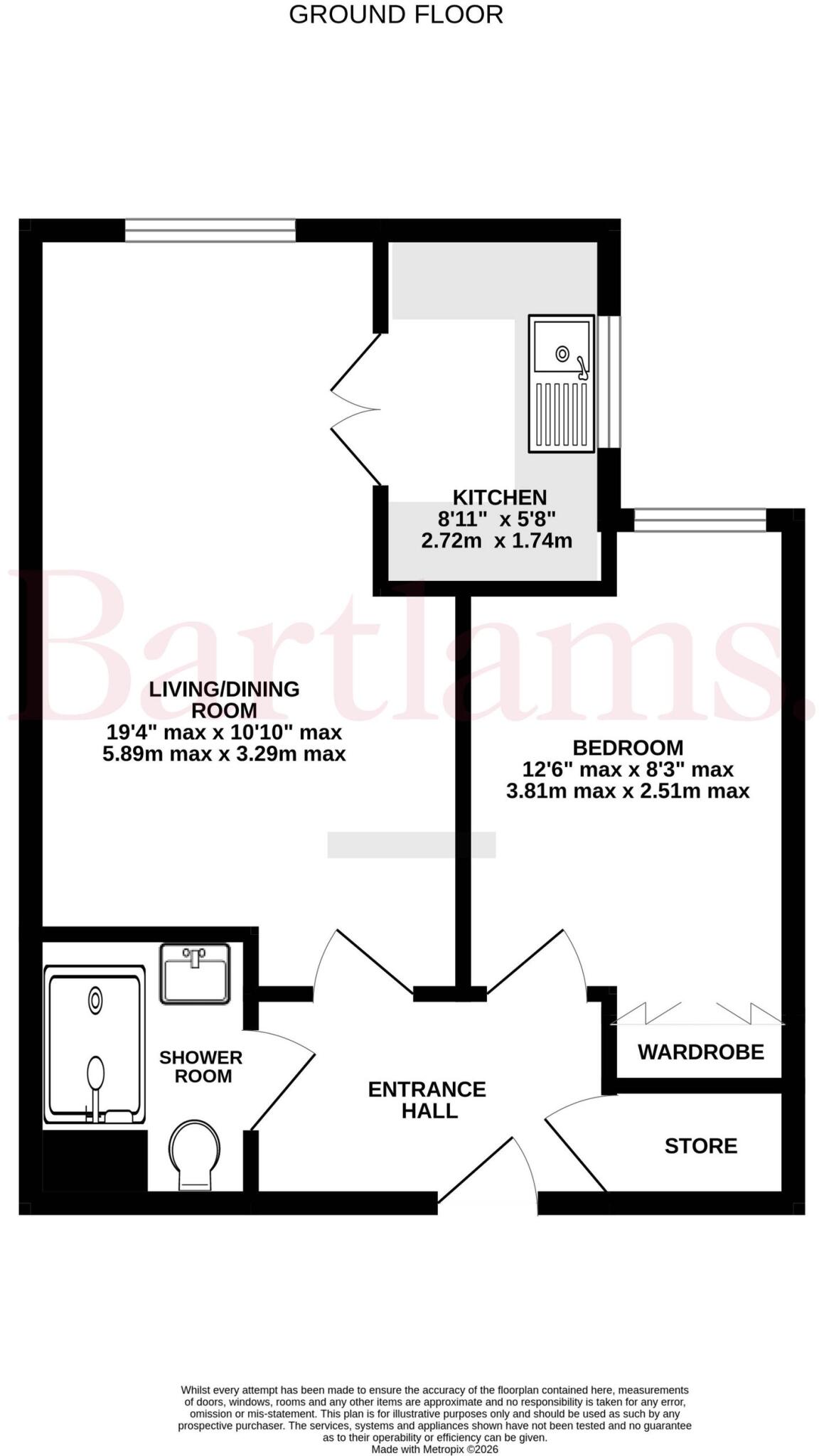 Pendene Court, Penn Road, Penn WV4 5UZ floorplan