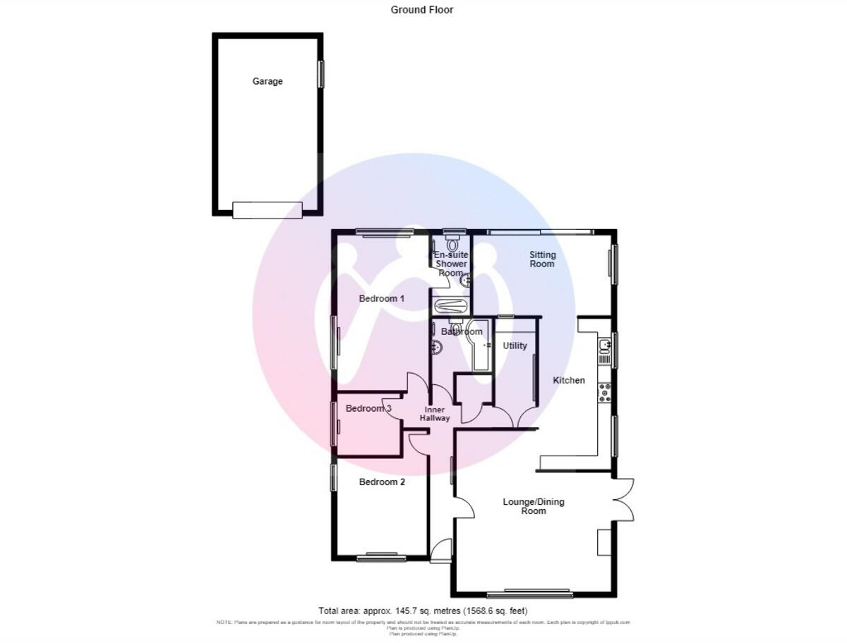 Pen Gerddi, Holyhead, Anglesey, LL65 floorplan