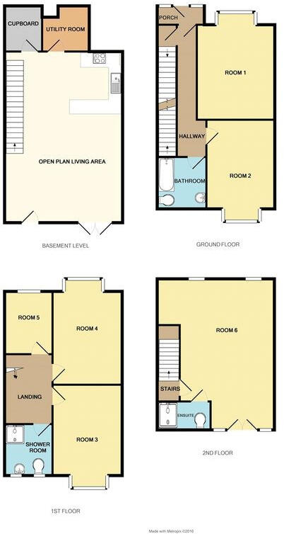 College Avenue, Plymouth floorplan