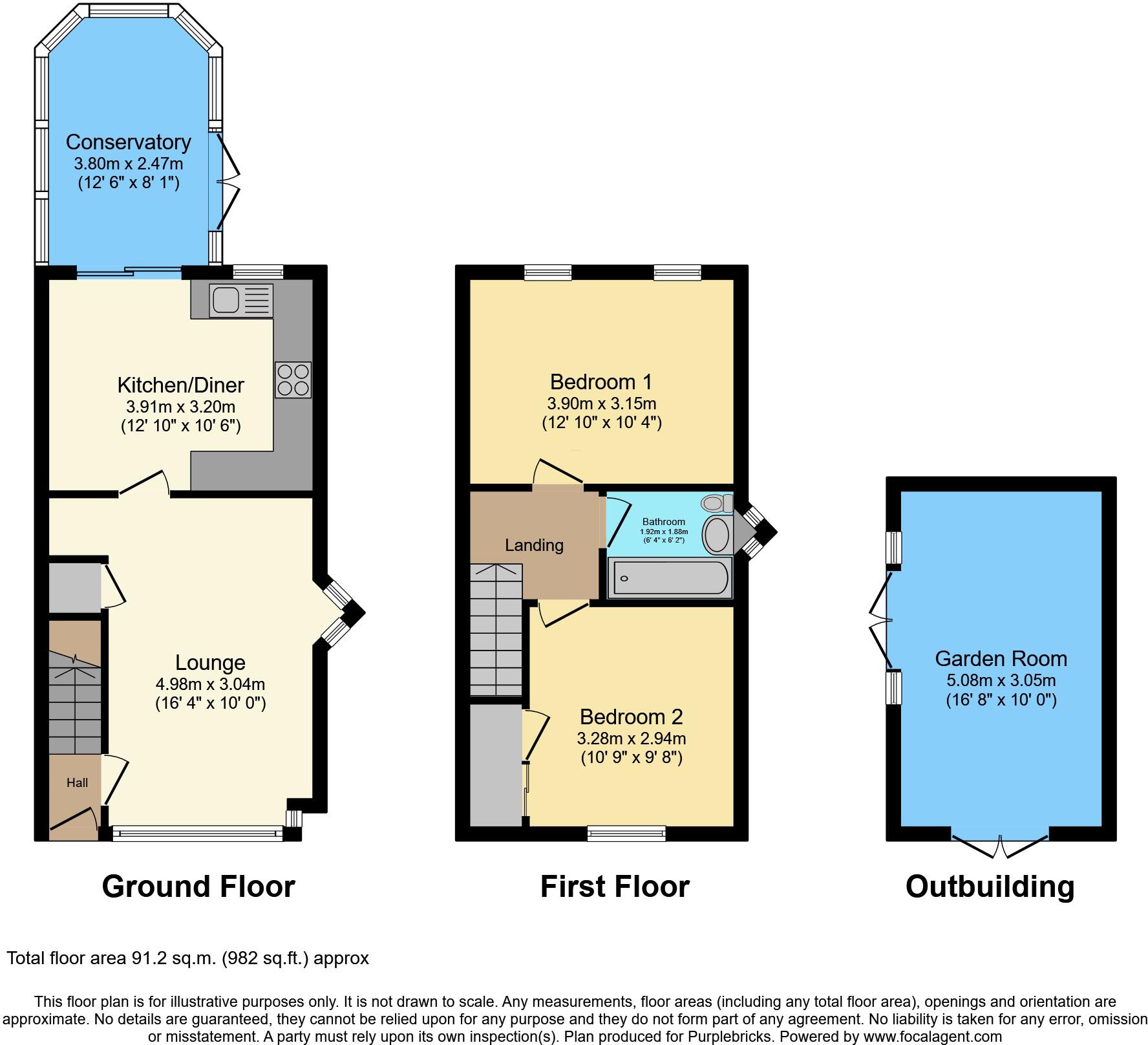 Foxglove close, Liverpool, L9 floorplan