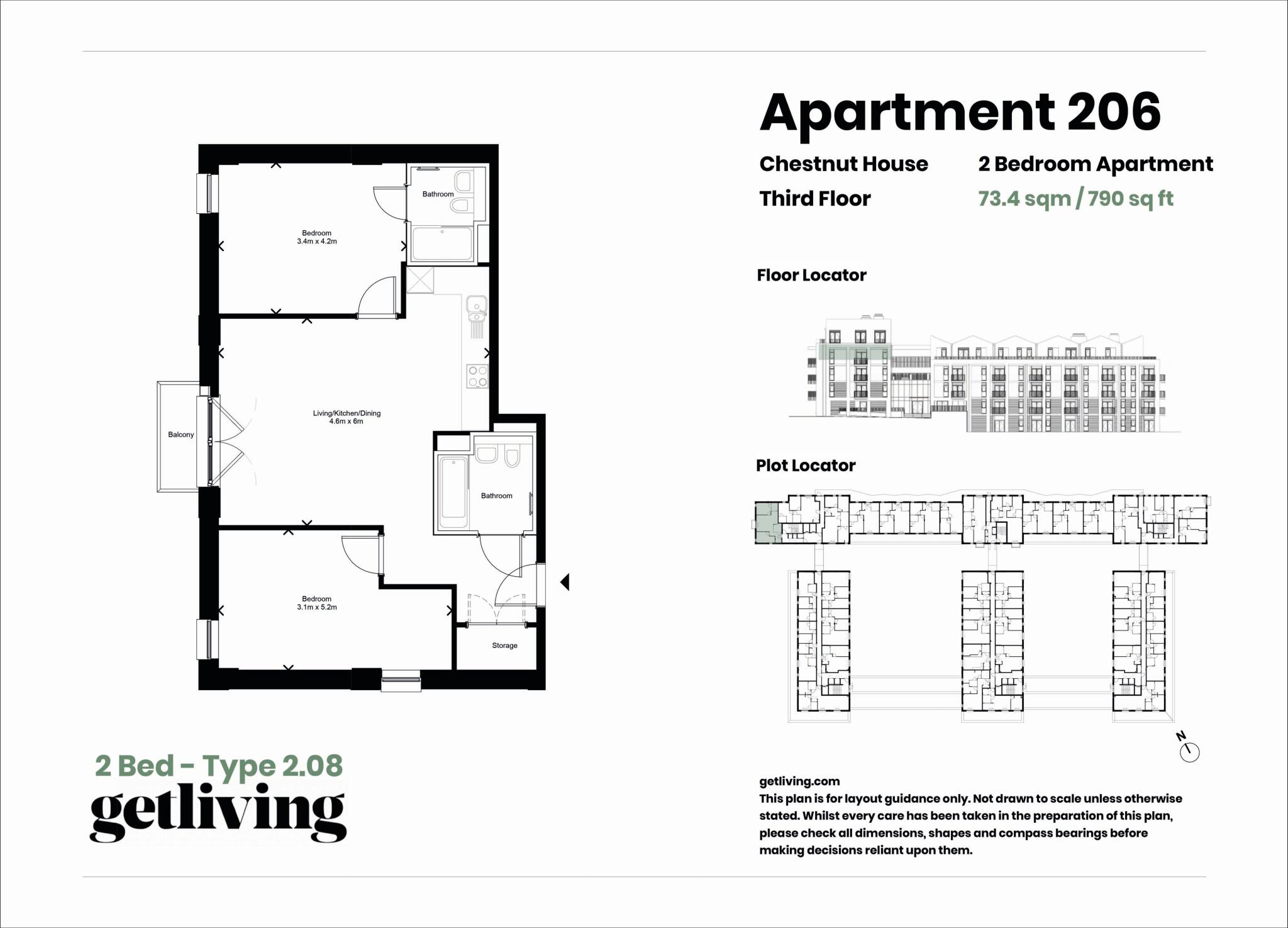 The Oakgate floorplan