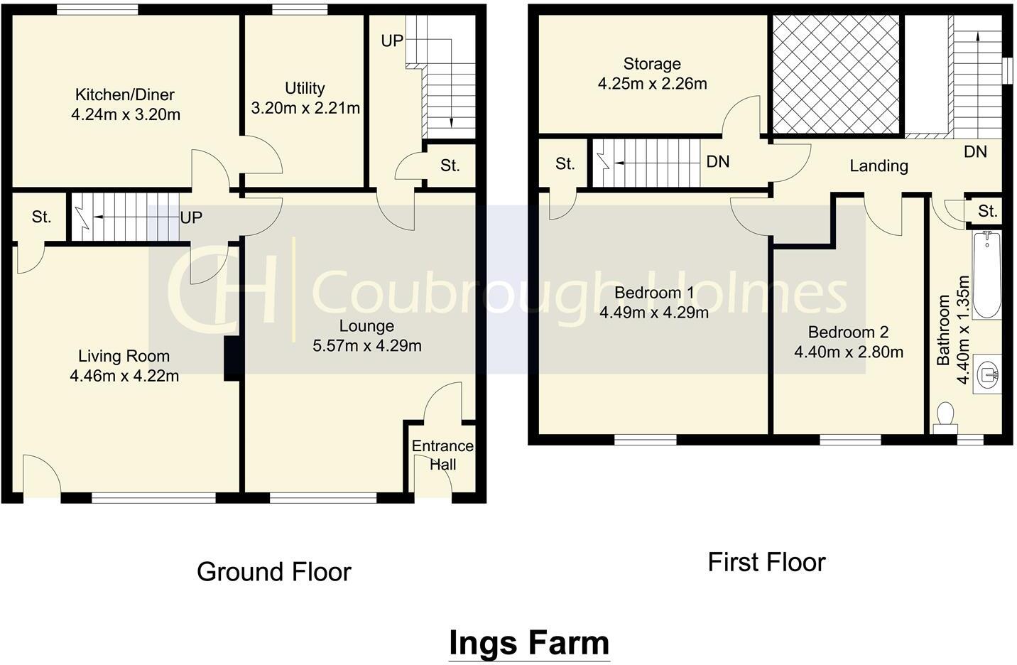 Shelf Hall Lane, Shelf, Halifax floorplan