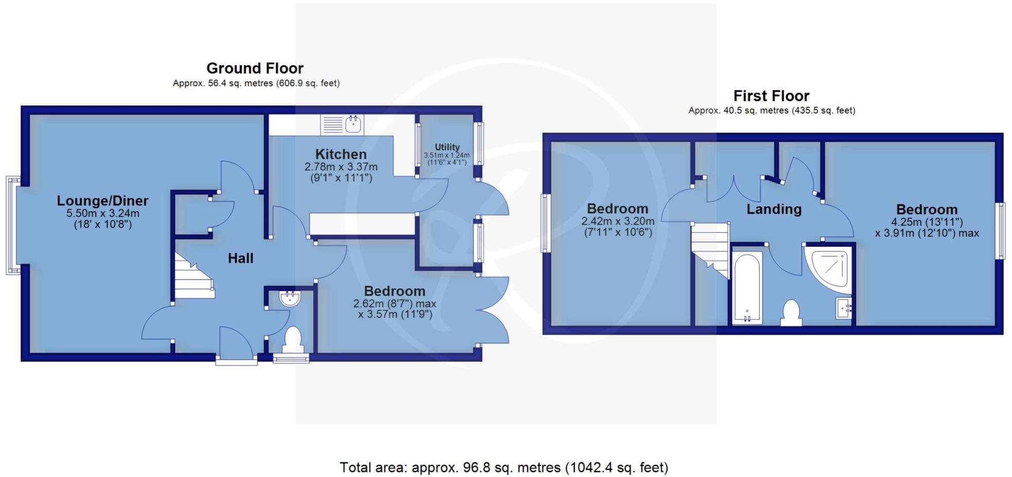 College Close, Westward Ho! floorplan