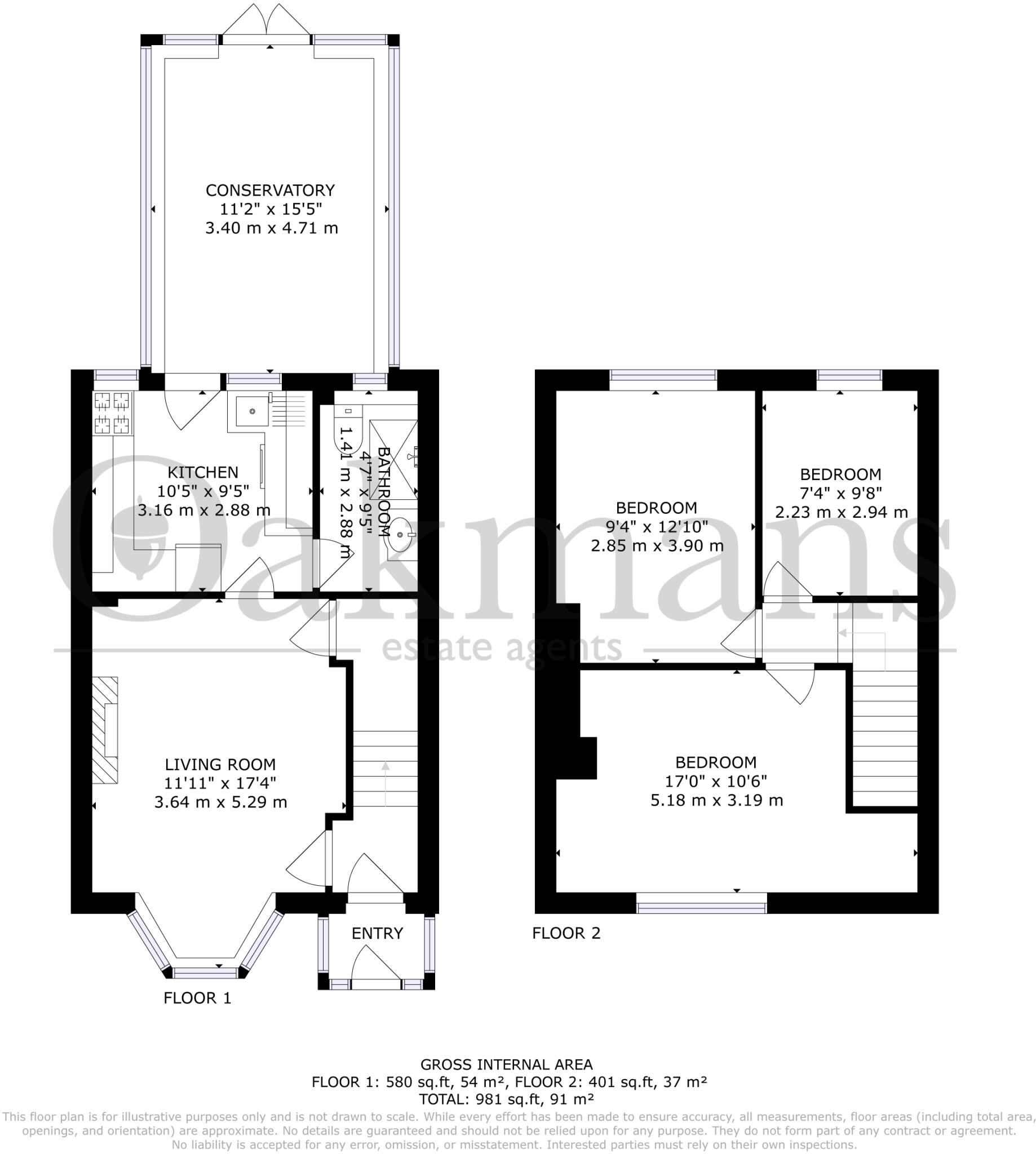 Norrington Road, Birmingham, B31 floorplan