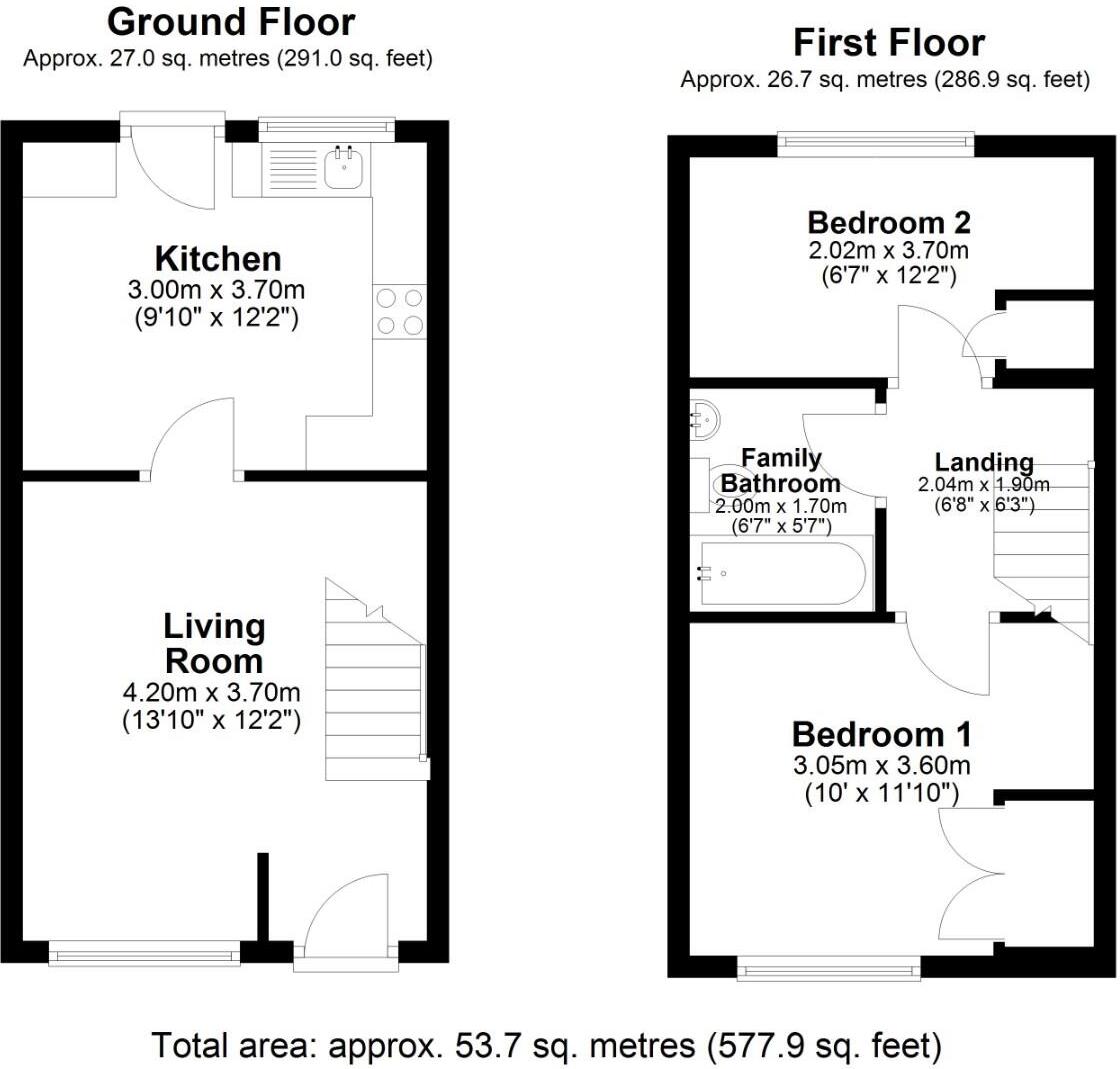 Llys Eglwys, Bridgend County Borough, CF31 5DT floorplan