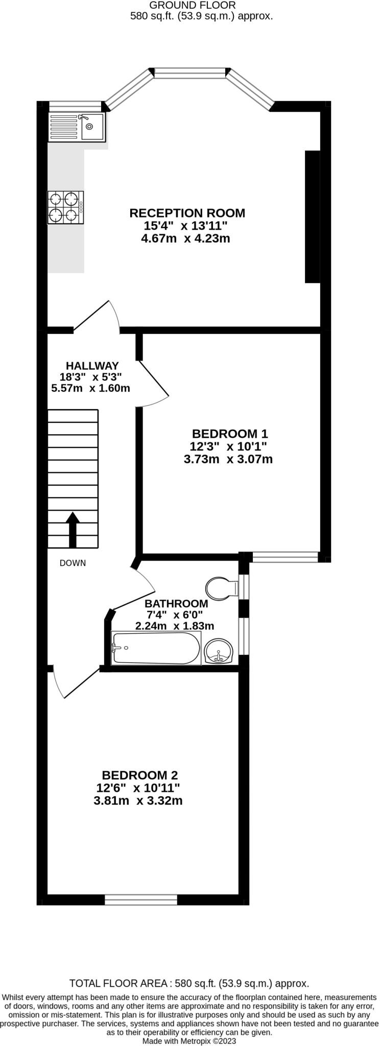 Leopold Road, Harlesden, NW10 floorplan