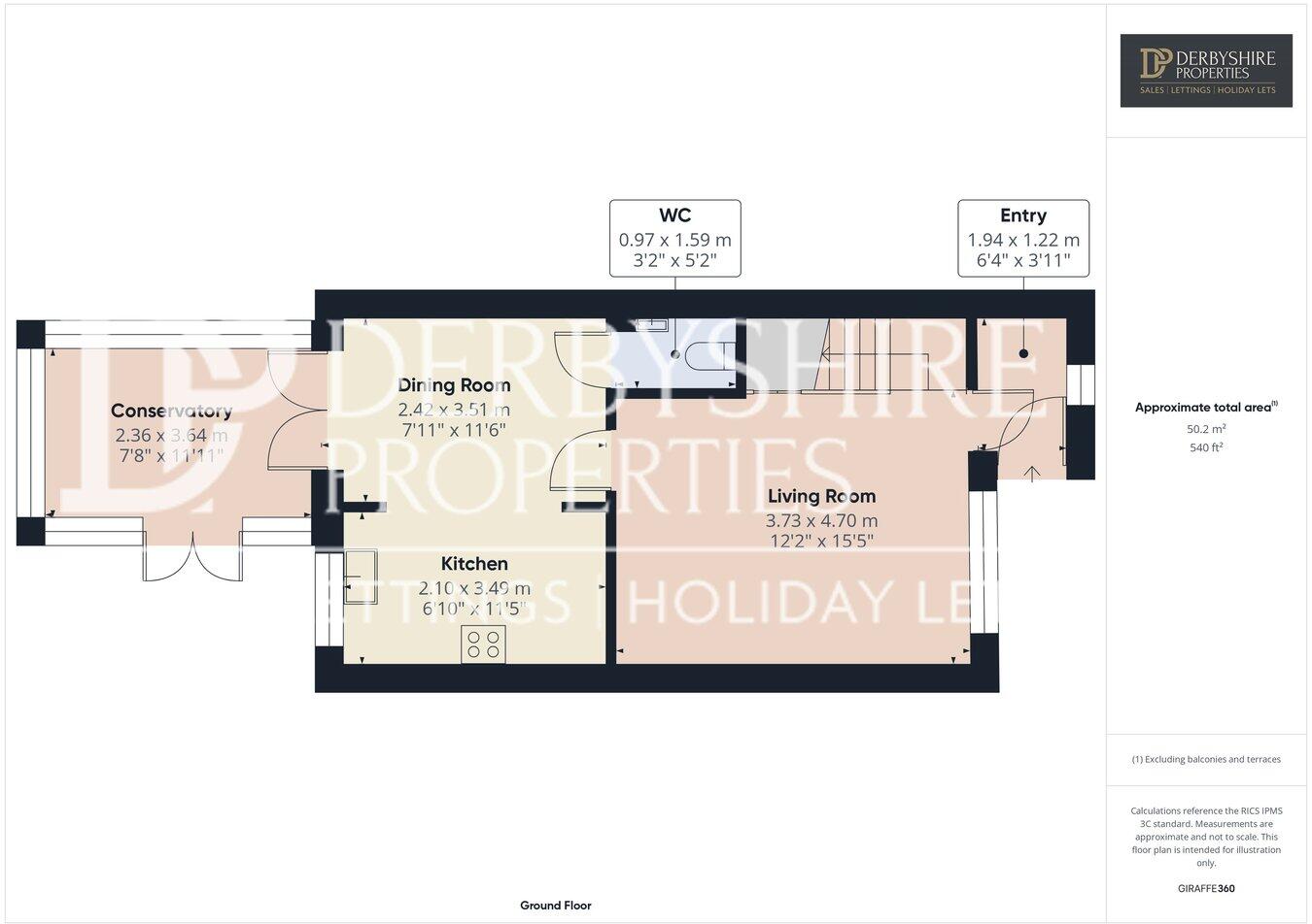 St Davids Close, Codnor Park, NG16 floorplan