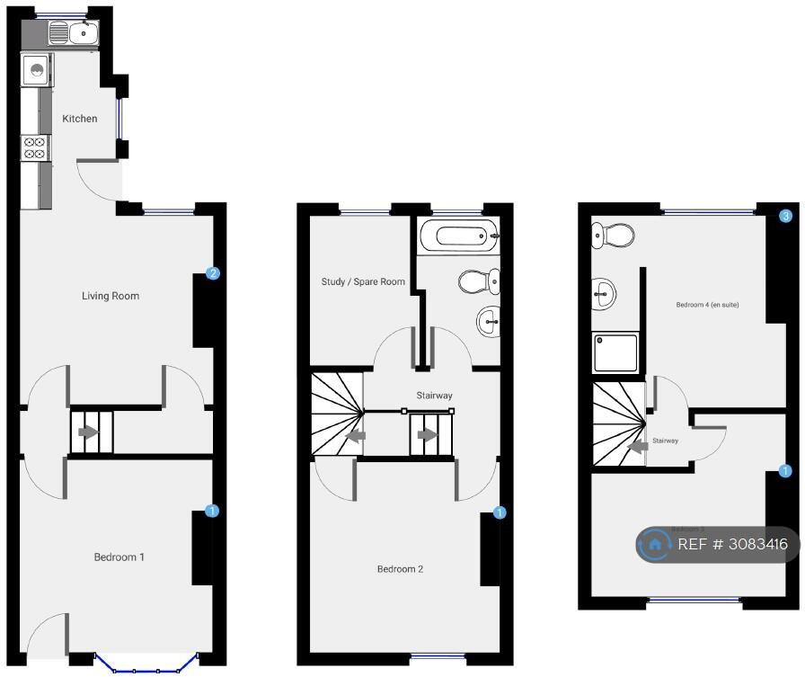 School Road, Sheffield, S10 floorplan