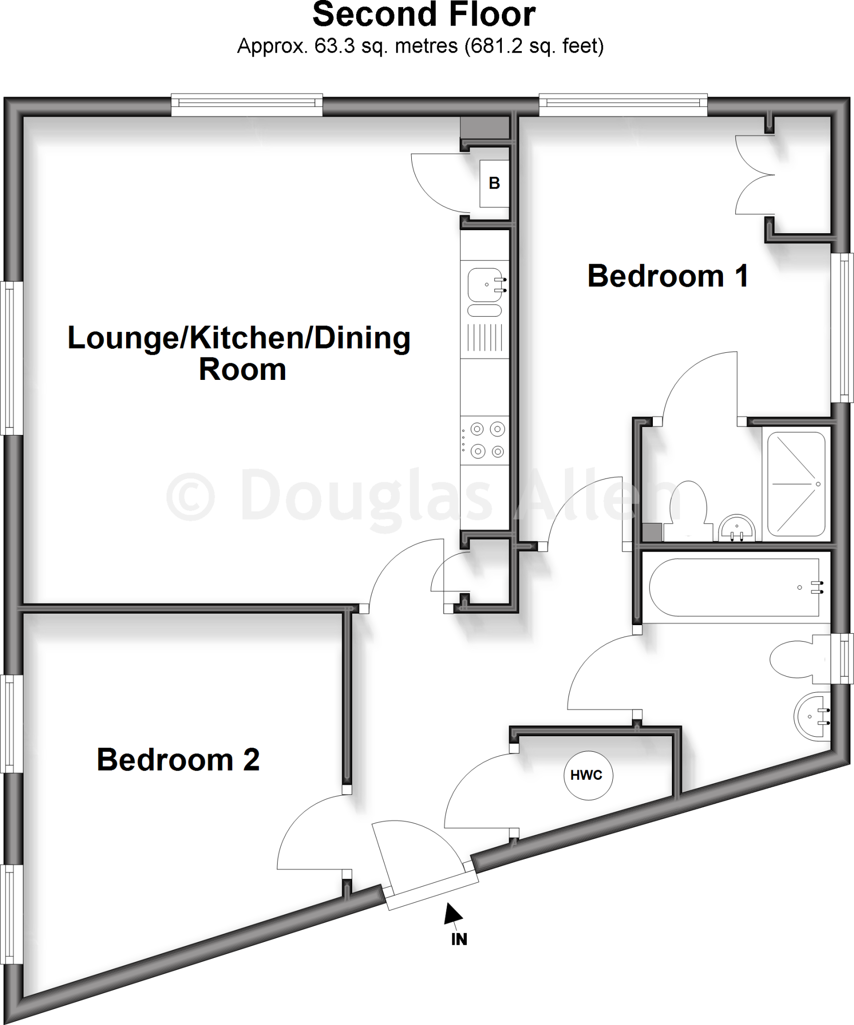 Churchill Avenue, Basildon, Essex floorplan