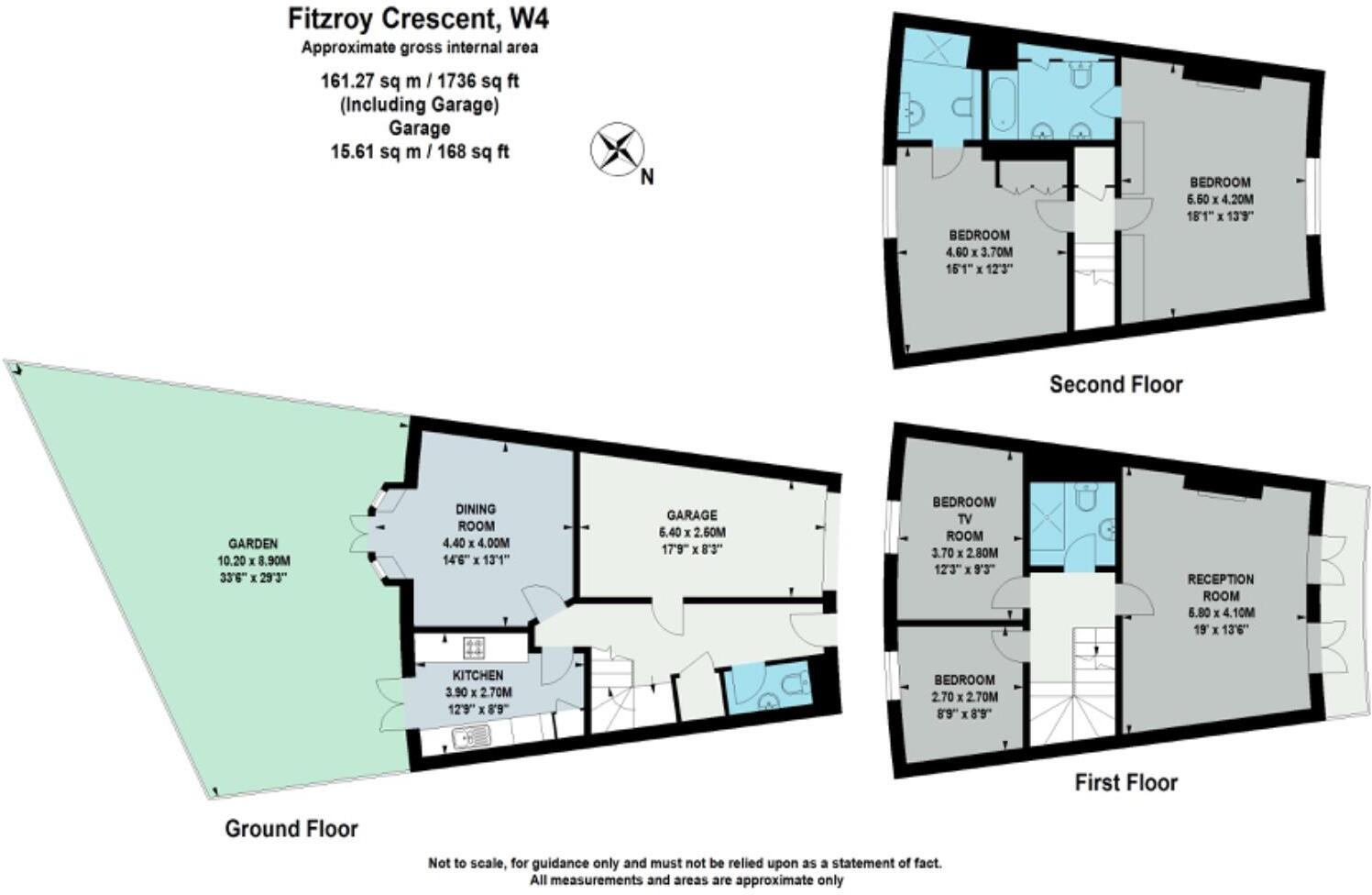 Fitzroy Crescent, Grove Park, Chiswick, W4 floorplan