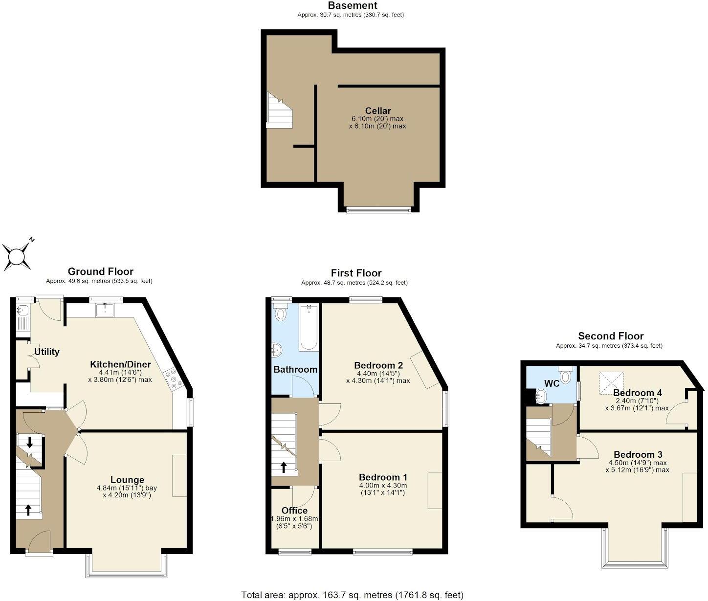 Roundhay Avenue, Leeds, LS8 floorplan