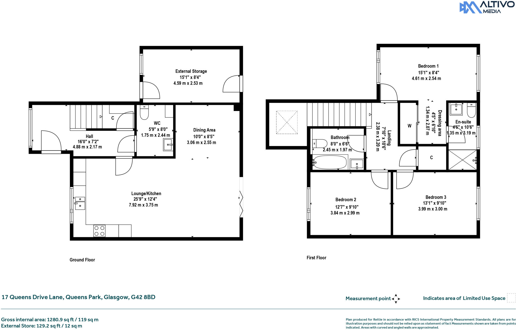 Queens Drive Lane, Queens Park, Glasgow floorplan