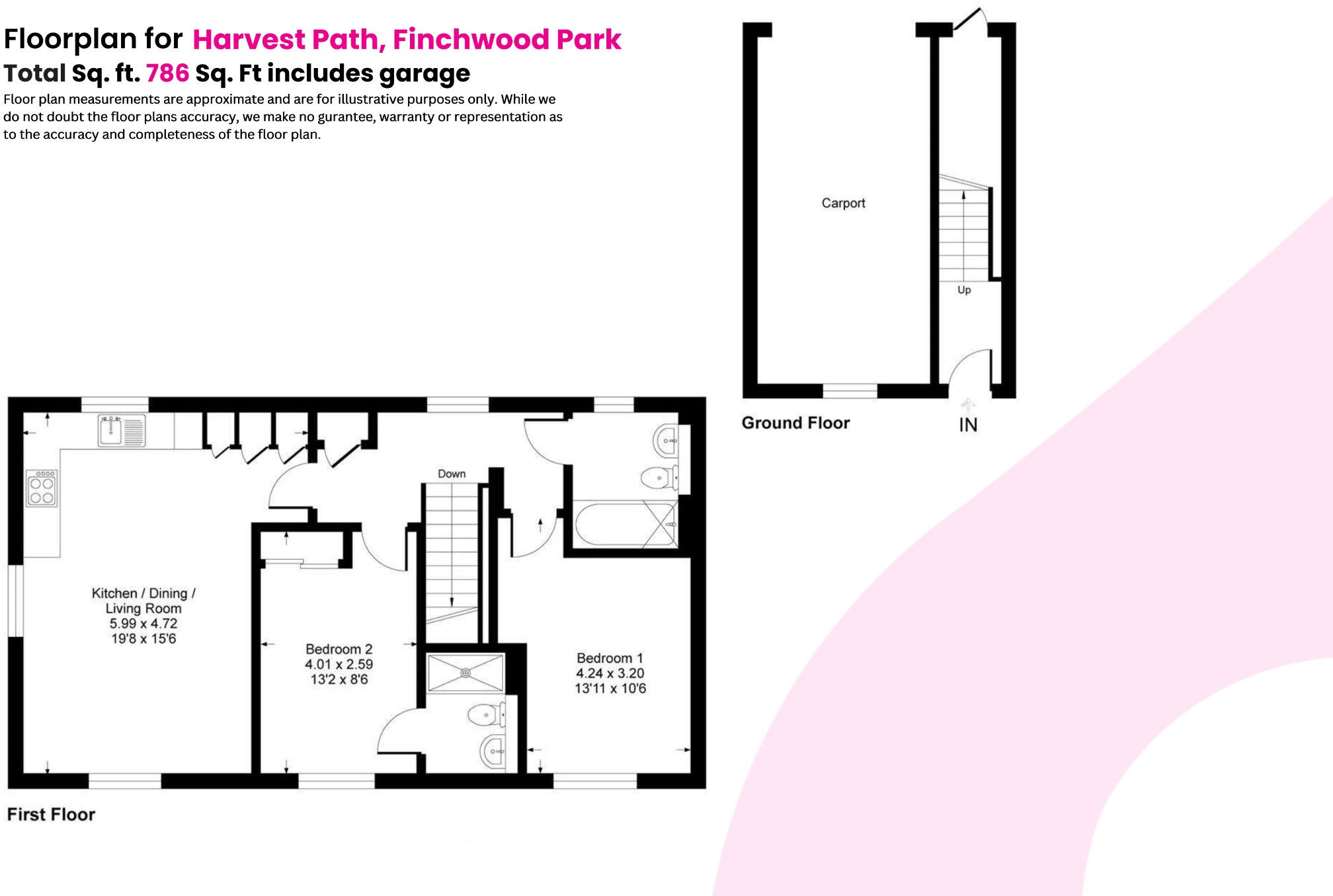 Harvest Path, Finchwood Park, Wokingham, Berkshire, RG40 floorplan