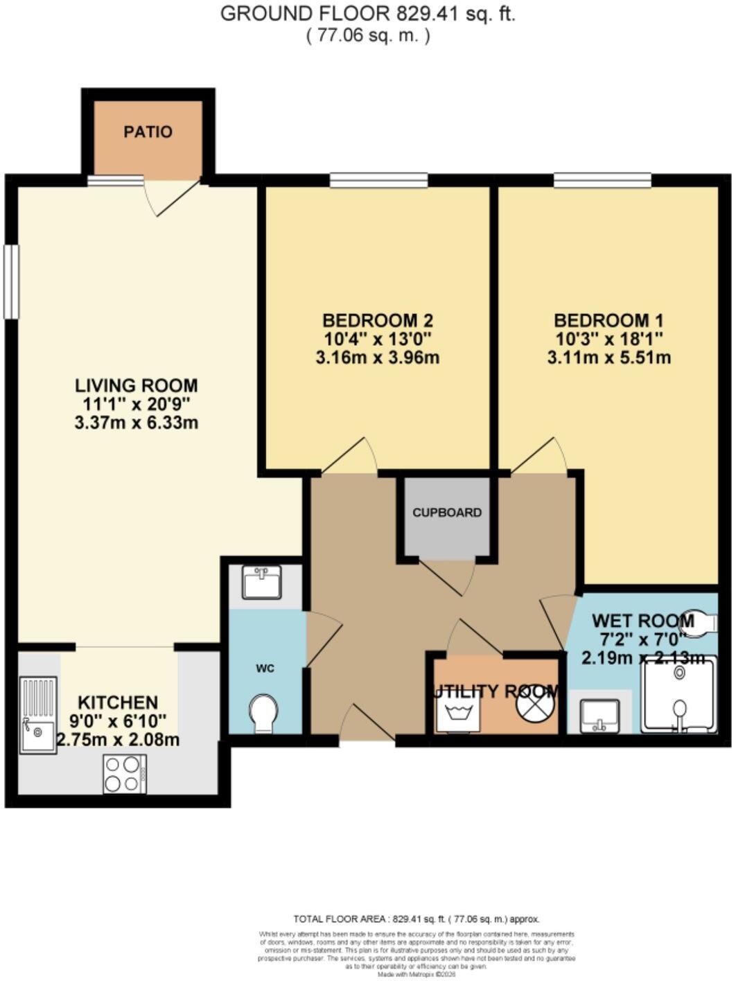 Keighley Road, Bingley, BD16 floorplan