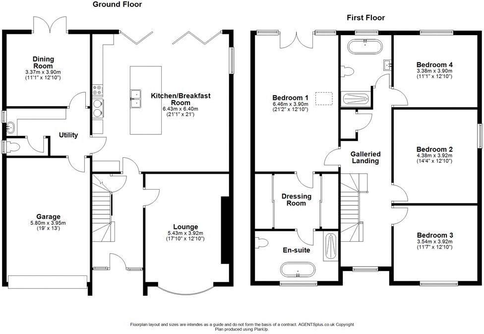 Weston Lane, Shavington floorplan