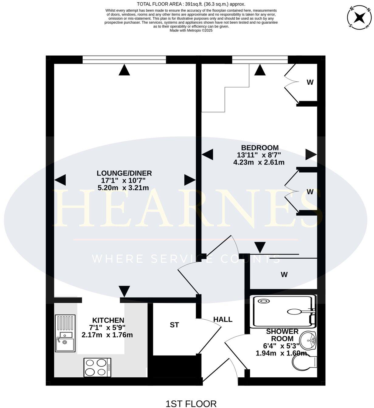 9 Vallis Close, Baiter Park, Poole, BH15 floorplan