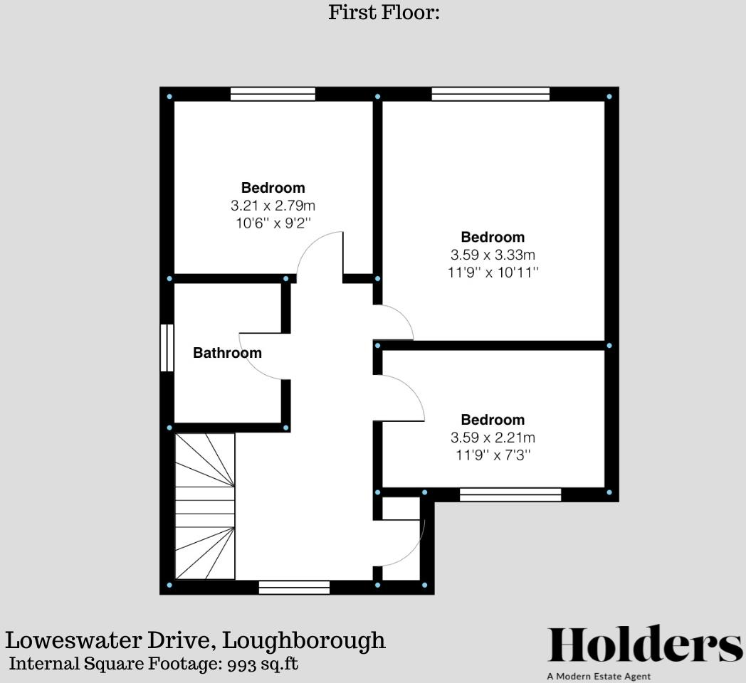 Loweswater Drive, Loughborough floorplan