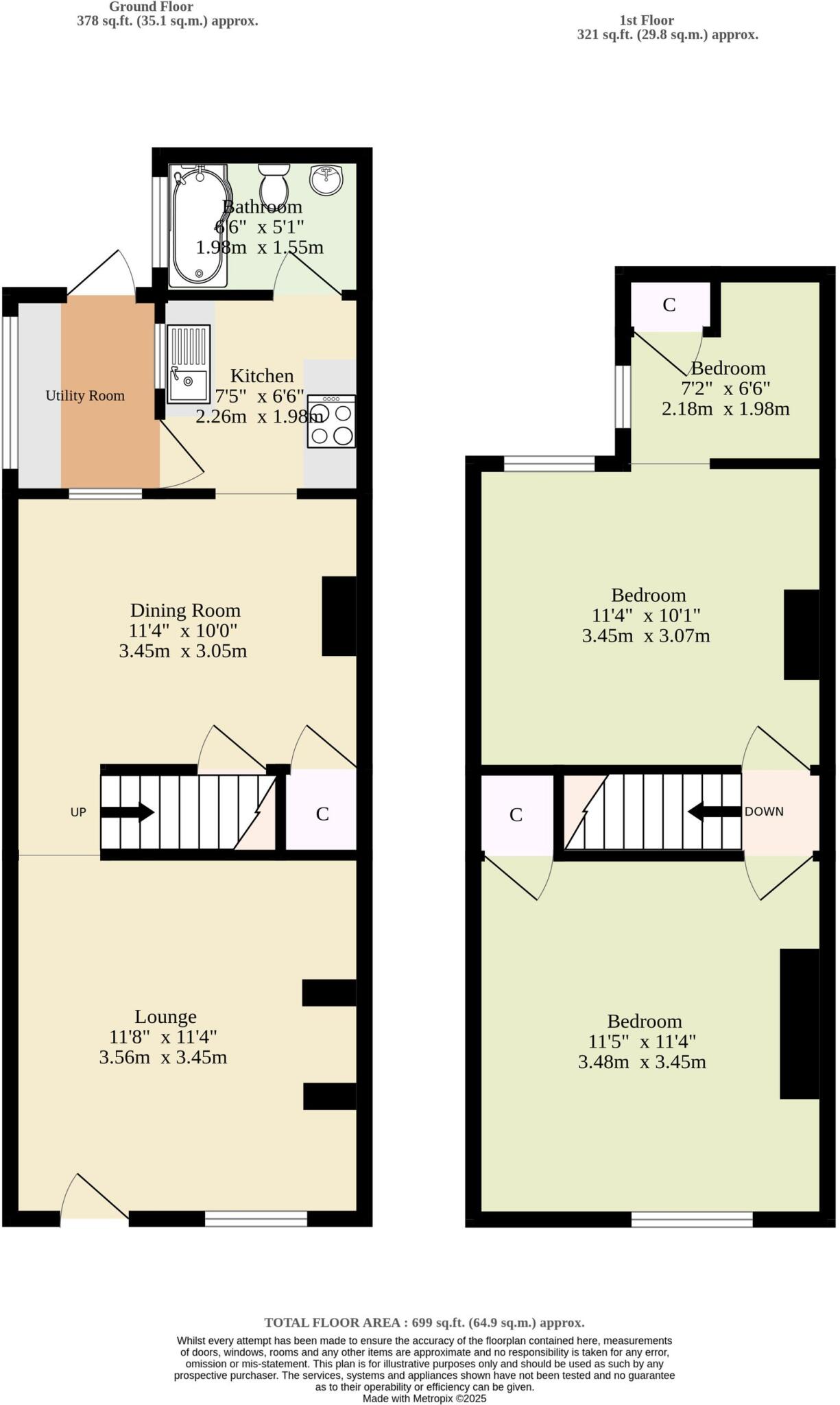 Waterloo Road, Norwich floorplan