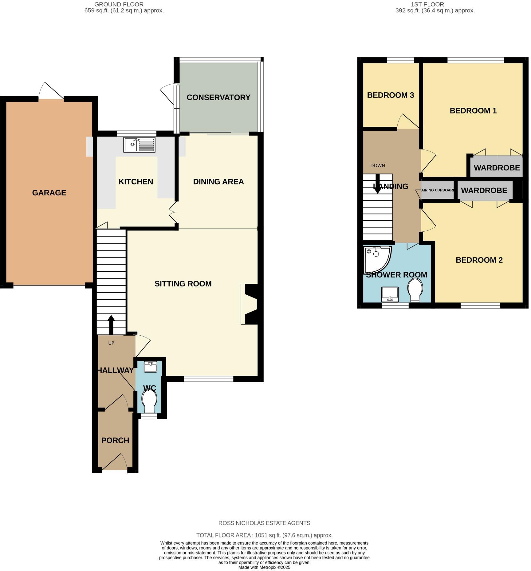 Ashdown Walk, New Milton, Hampshire. BH25 6TX floorplan