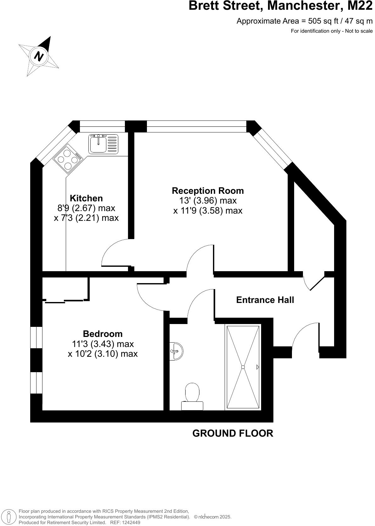 Brett Street, Manchester, M22 floorplan
