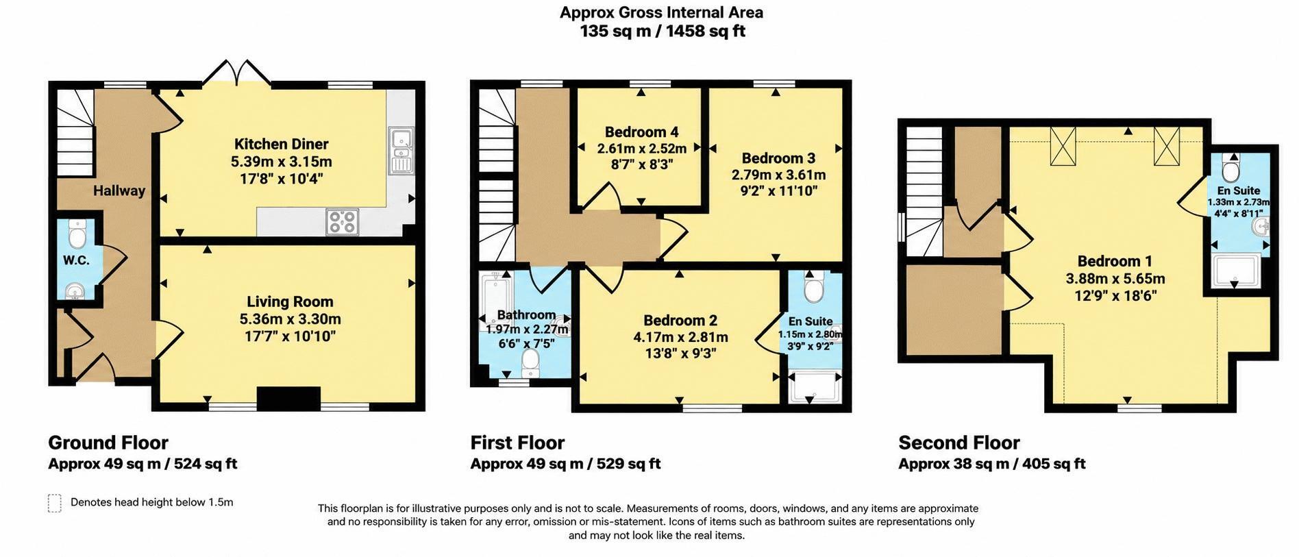 Taurus Street, Sherford, Plymouth. Lovely Upgraded 4-Bed Sherford Home with Luxurious Master Suite & Landscaped Garden floorplan