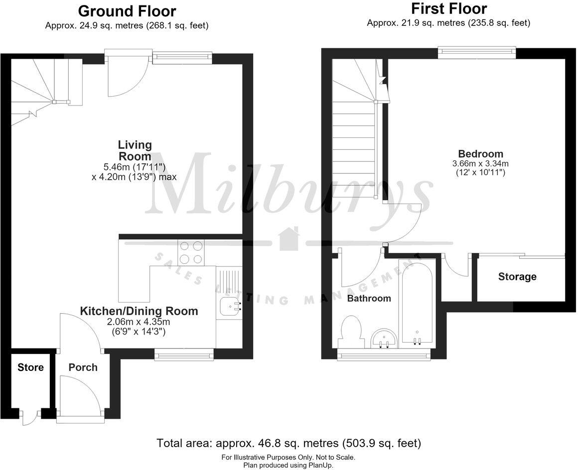Kingfisher Close, Thornbury, South Gloucestershire , BS35 floorplan