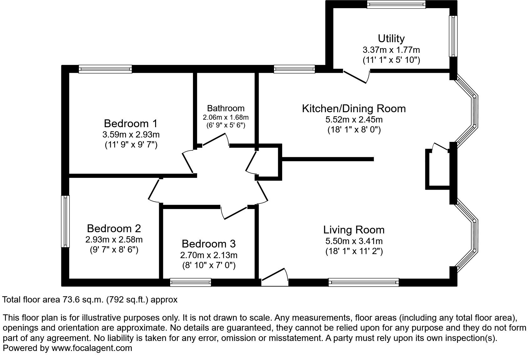 76 Sunny Haven floorplan